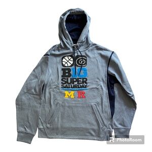 Exclusive Big Ten Super Saturday Michigan/Rutgers hoodie